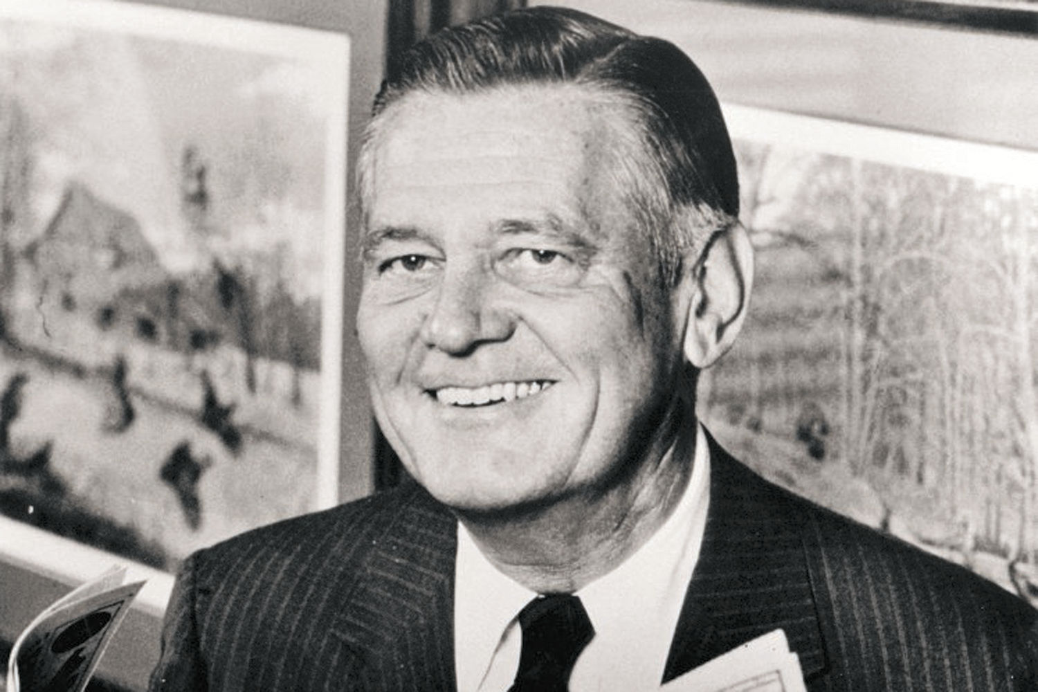 1989: Omaha World-Herald publisher Harold W. Andersen